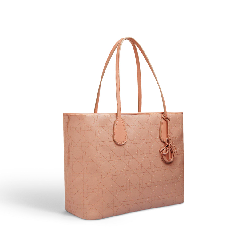 Dior Panarea shopping bag in Rosato canvas