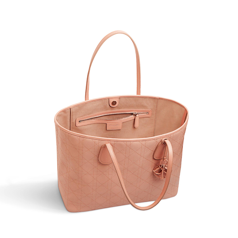 Dior Panarea shopping bag in Rosato canvas