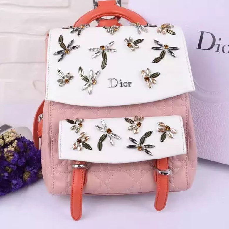 Dior SMALL STARDUST BACKPACK IN LAMBSKIN