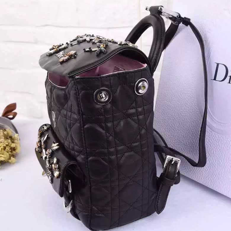 Dior SMALL STARDUST BACKPACK IN LAMBSKIN