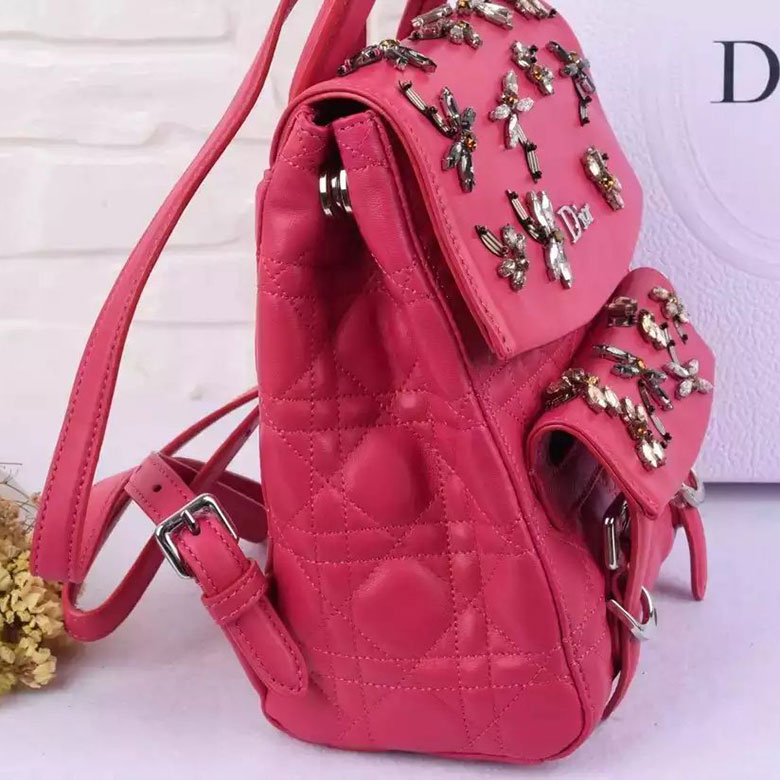 Dior SMALL STARDUST BACKPACK IN LAMBSKIN