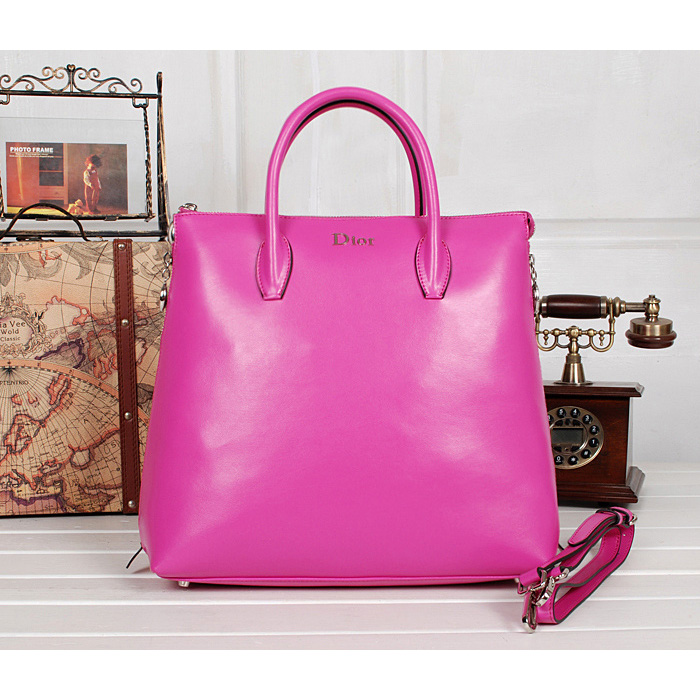 Dior Tote Bag Original Leather D0908 Rose