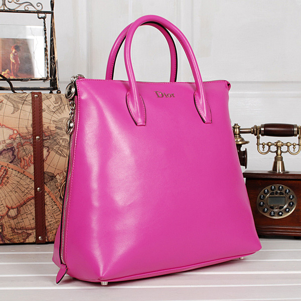 Dior Tote Bag Original Leather D0908 Rose