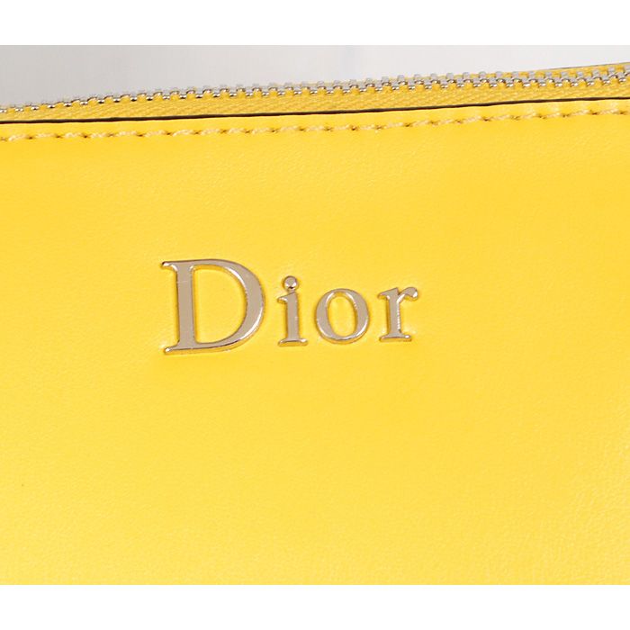 Dior Tote Bag Original Leather D0908 Yellow