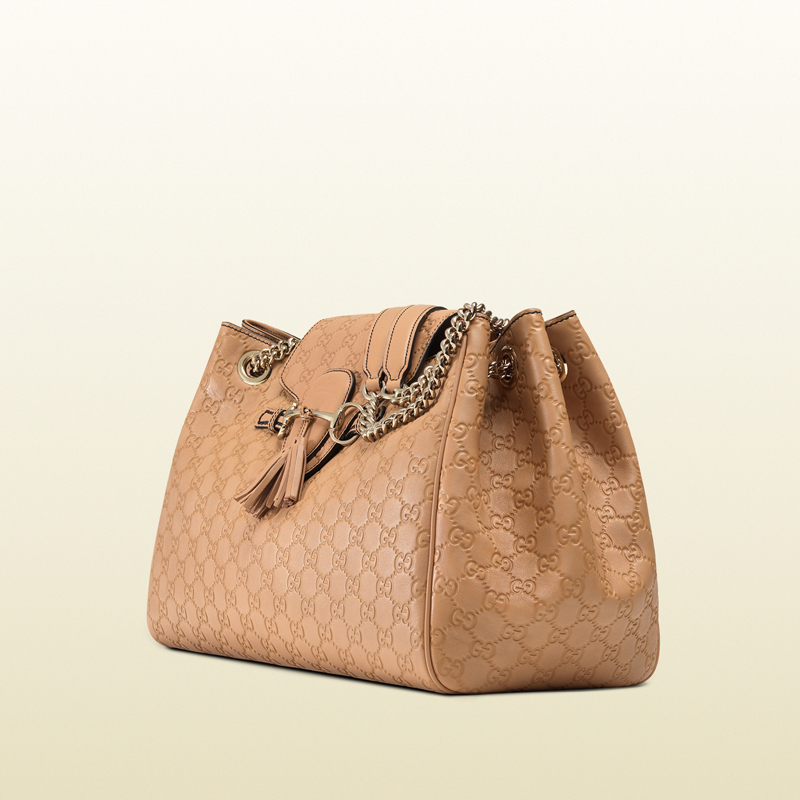 Emily guccissima leather shoulder bag