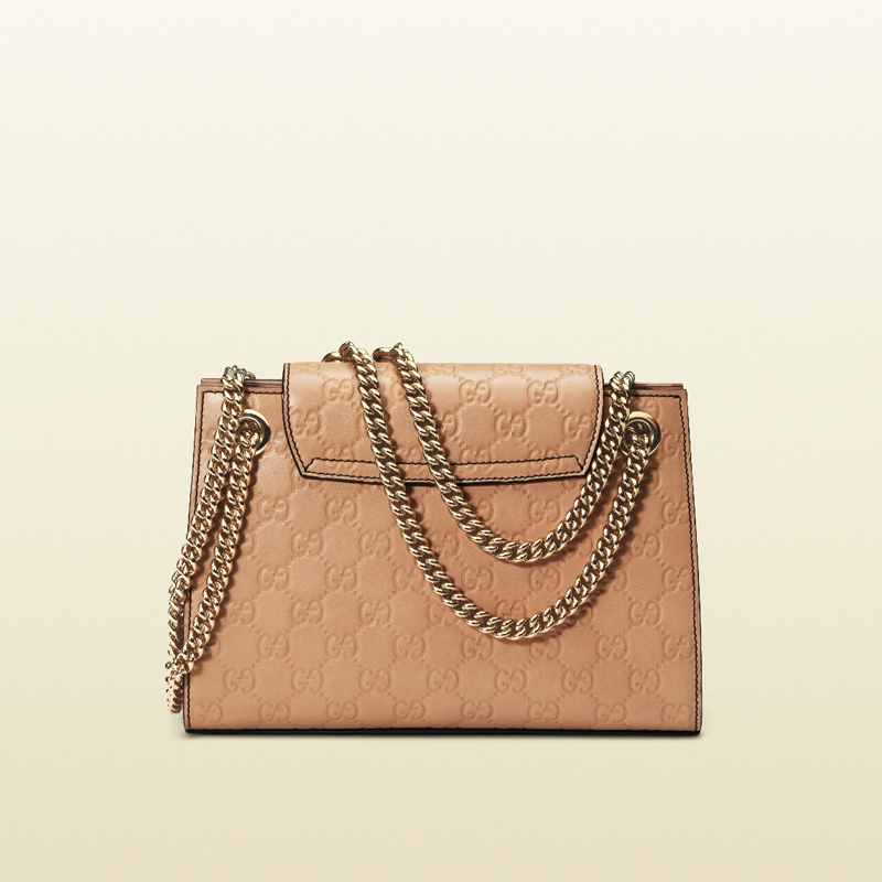 Emily guccissima leather shoulder bag