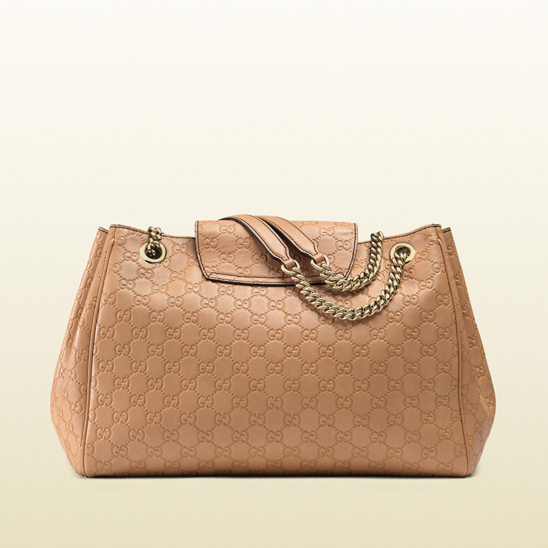 Emily guccissima leather shoulder bag