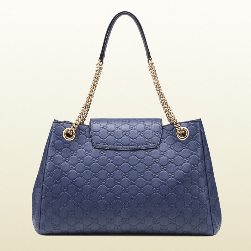 Emily guccissima leather shoulder bag