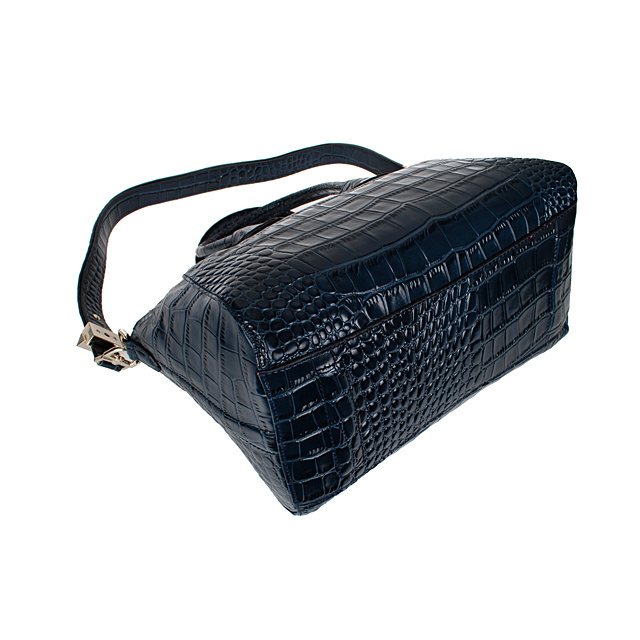 Givenchy Antigona Bag Big Crocodile Leather 9981 in Royal blue