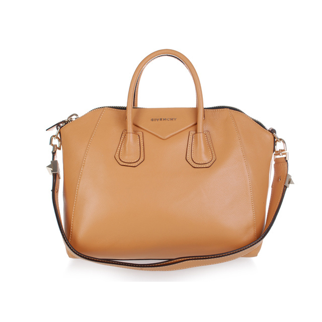 Givenchy Antigona Bag Clemence Leather 9981 Apricot