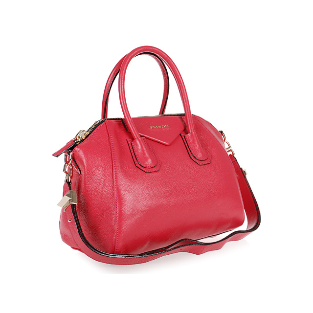 Givenchy Antigona Bag Clemence Leather 9981 Rose Red