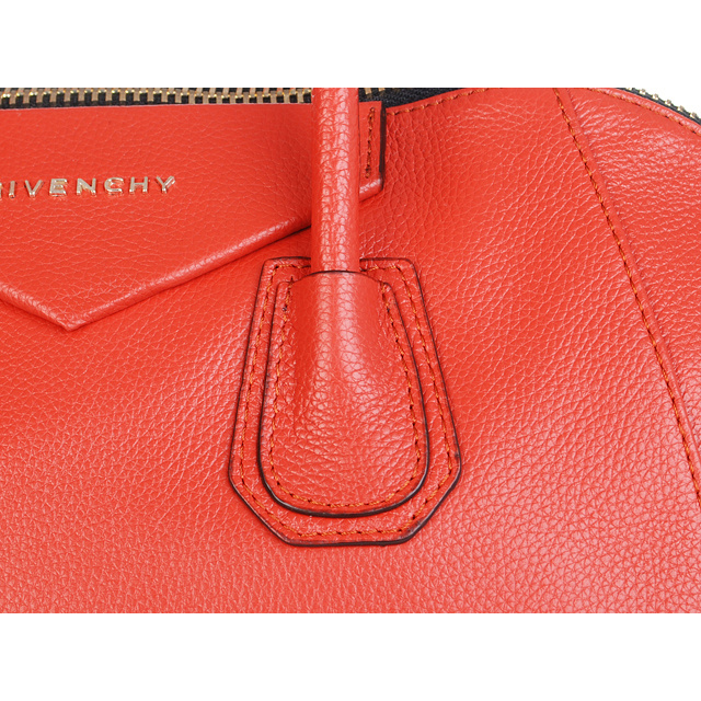 Givenchy Antigona Bag Clemence Leather 9981 Watermelon Red