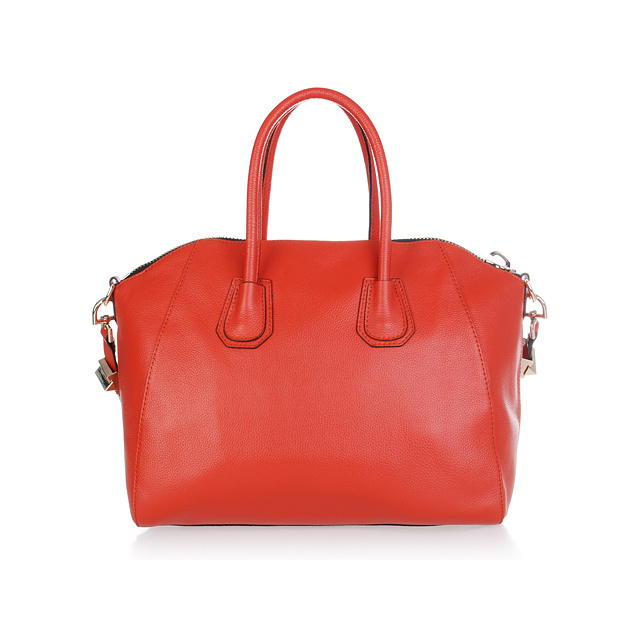 Givenchy Antigona Bag Clemence Leather 9981 Watermelon Red