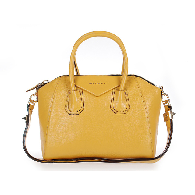 Givenchy Antigona Bag Clemence Leather 9981 Yellow