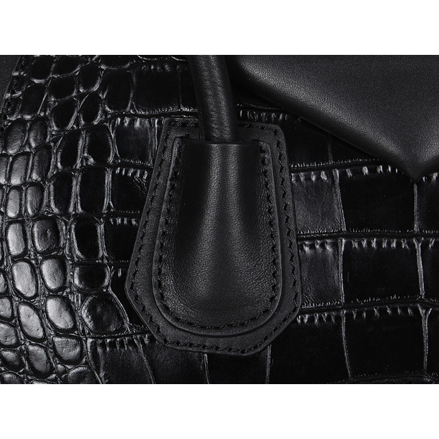 Givenchy Antigona Bag Crocodile Leather 9981 Black