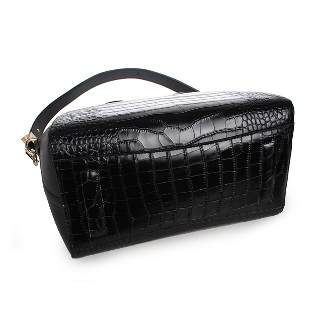 Givenchy Antigona Bag Crocodile Leather 9981 Black