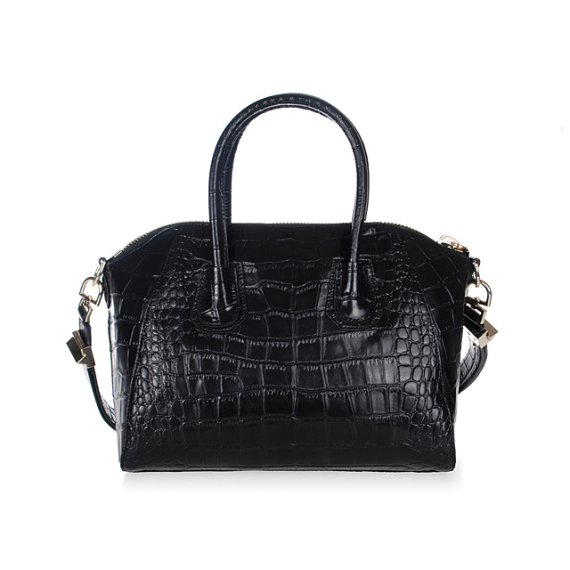 Givenchy Antigona Bag Crocodile Leather 9981 Black