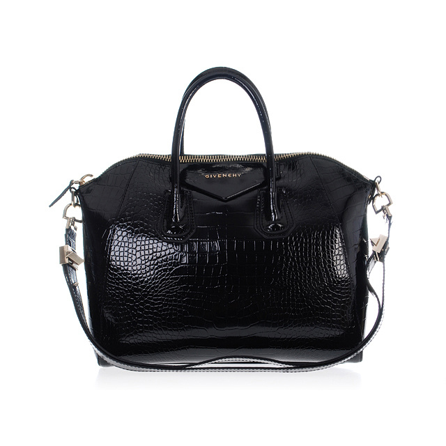 Givenchy Antigona Bag Crocodile Leather 9981 Bronze