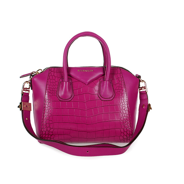 Givenchy Antigona Bag Crocodile Leather 9981 in Purple