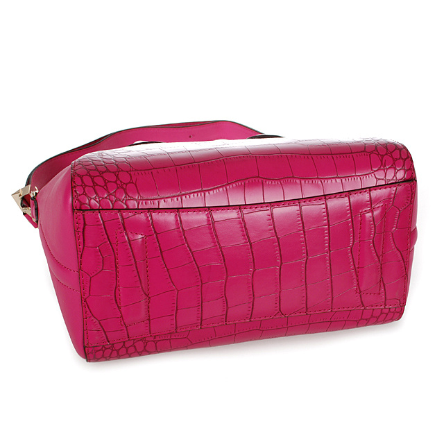 Givenchy Antigona Bag Crocodile Leather 9981 in Rose Red