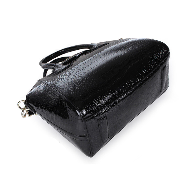 Givenchy Antigona Bag Crocodile Light Leather 9981 Black