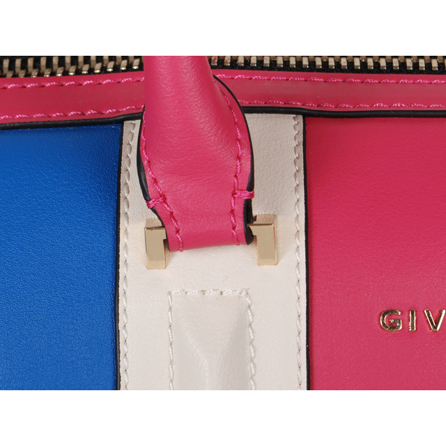 Givenchy Lucrezia Duffel Bag 6233 in Rose with white with Royal blue