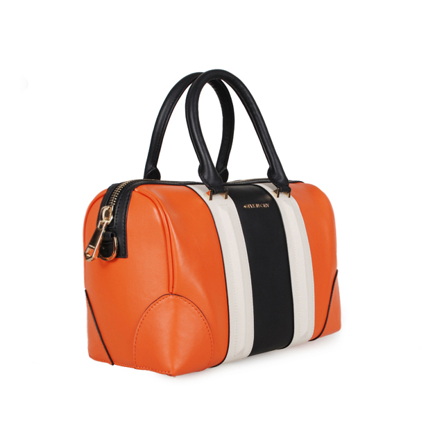 Givenchy Lucrezia Duffel Bag 6233 in with Black with white with Orange