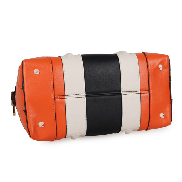 Givenchy Lucrezia Duffel Bag 6233 in with Black with white with Orange