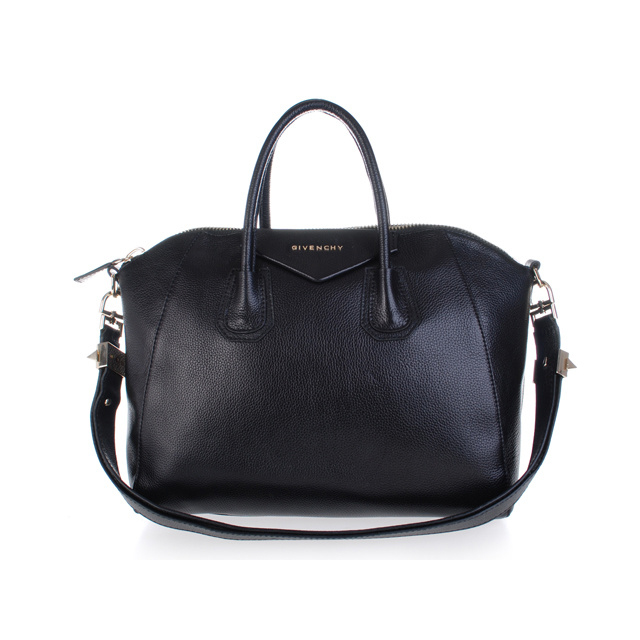 Givenchy Small Antigona Bag Lichee Pattern Leather 9981 Black