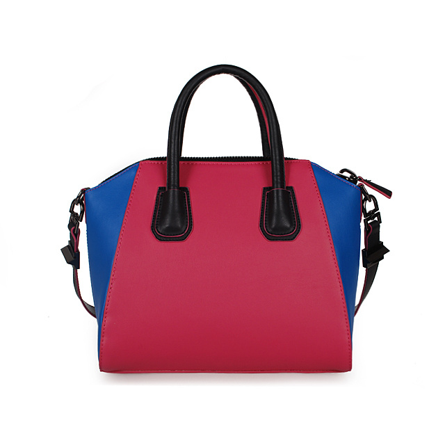 Givenchy Small Antigona Bag Smooth Leather 6362 Rose&Blue&White