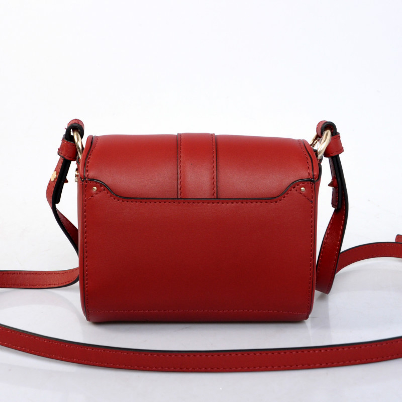 Givenchy Spring Sunmmer 2013 Gold-Trimmed Obsedia Shoulder Bag 3C1108 in Dark Red