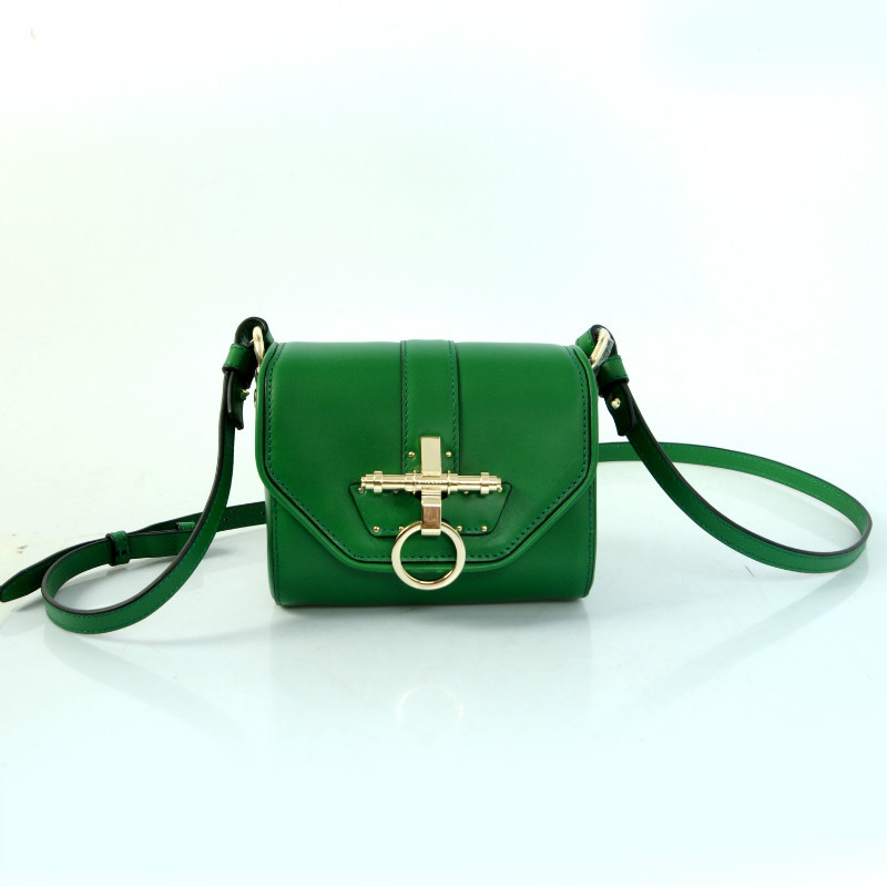 Givenchy Spring Sunmmer 2013 Gold-Trimmed Obsedia Shoulder Bag 3C1108 in Green