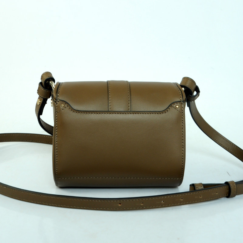 Givenchy Spring Sunmmer 2013 Gold-Trimmed Obsedia Shoulder Bag 3C1108 in Olive Green