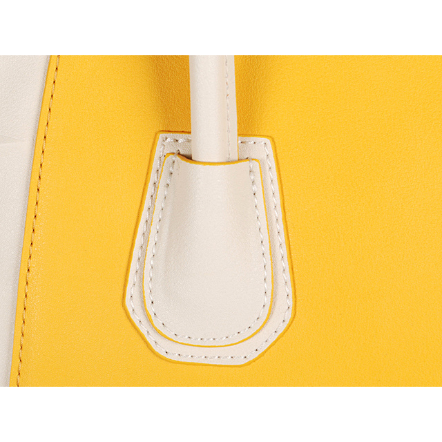 Givenchy mini Antigona Bag Smooth Leather 6360 Yellow White