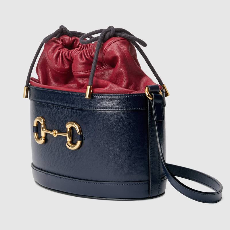 Gucci 1955 Horsebit bucket bag 602118 1DBLG 8495