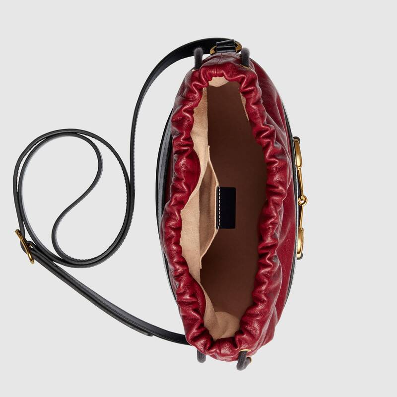 Gucci 1955 Horsebit bucket bag 602118 1DBLG 8495