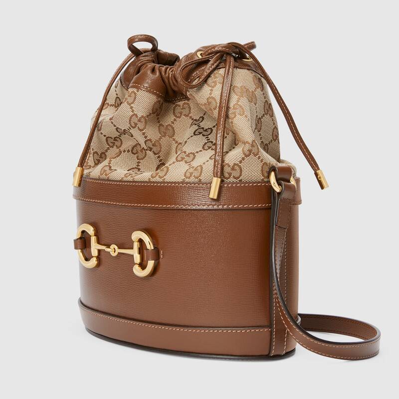 Gucci 1955 Horsebit bucket bag 602118 1DBUG 2363