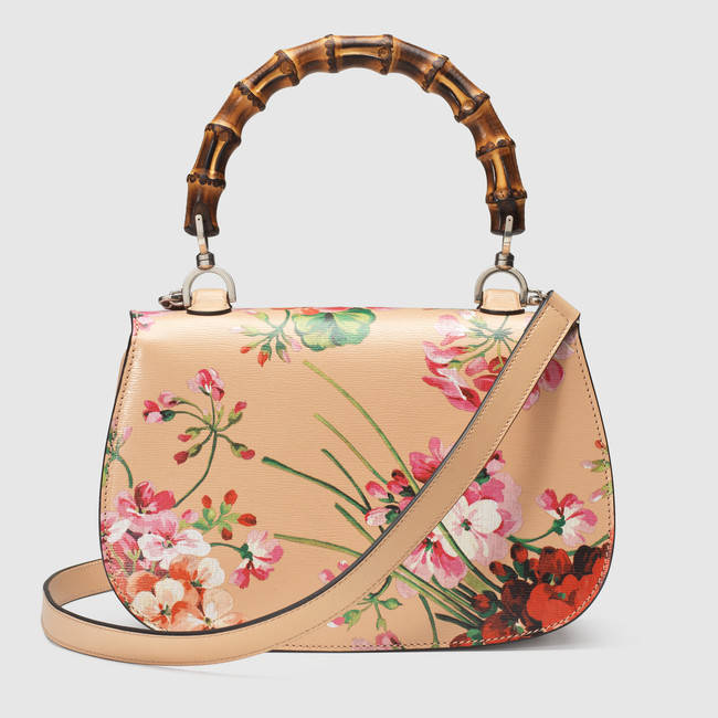 Gucci Bamboo Classic Blooms top handle 409398 CWB1N 5770