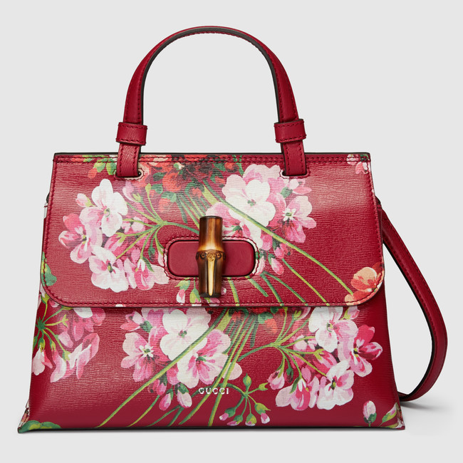 Gucci Bamboo Daily Blooms top handle bag 370831 CWB1N 6469