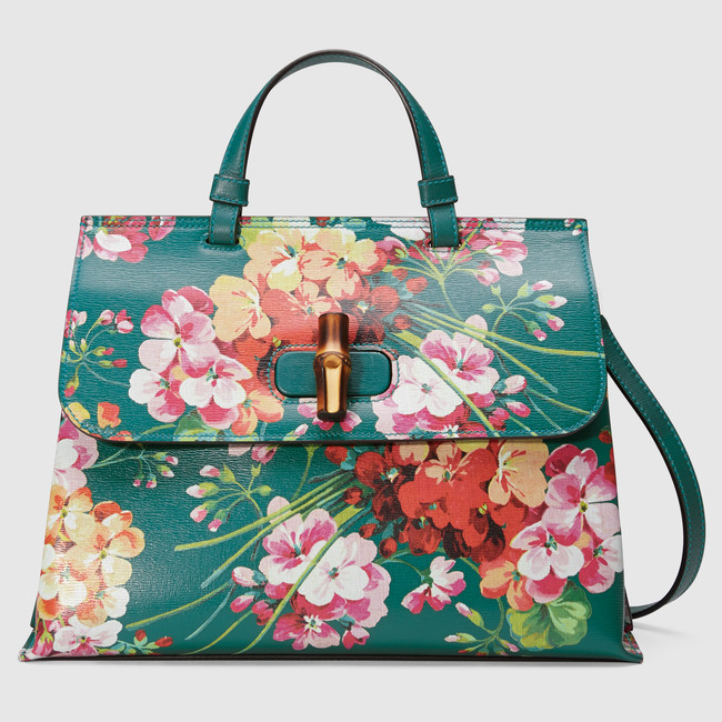 Gucci Bamboo Daily Blooms top handle bag 392013 CWB1N 3163