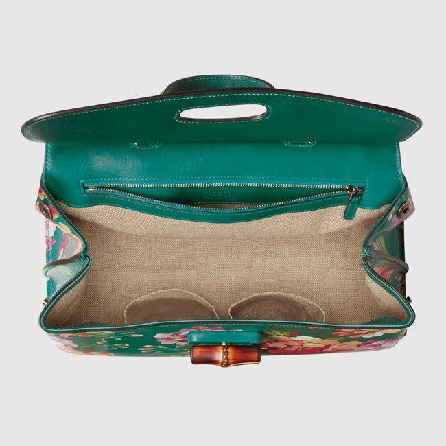 Gucci Bamboo Daily Blooms top handle bag 392013 CWB1N 3163