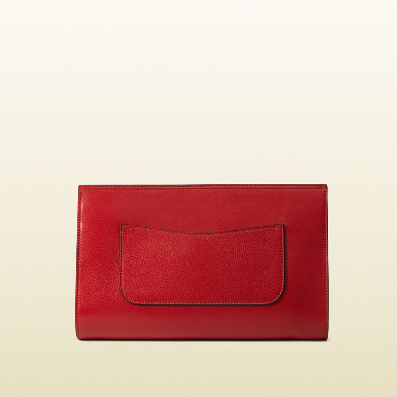 Gucci Bamboo daily leather clutch