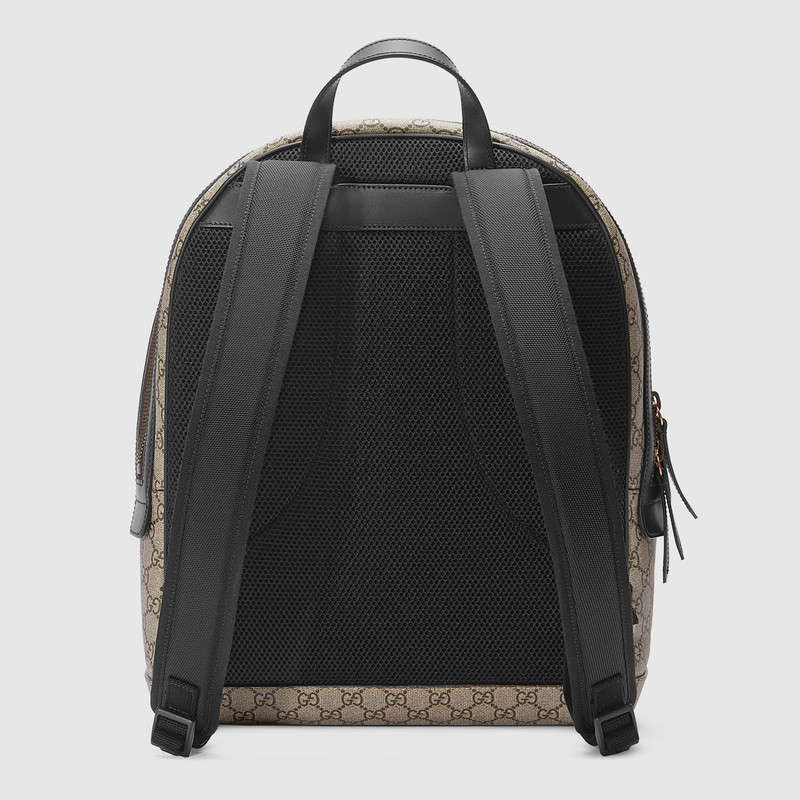 Gucci Bee print GG Supreme backpack 419584 9HYAT 8666