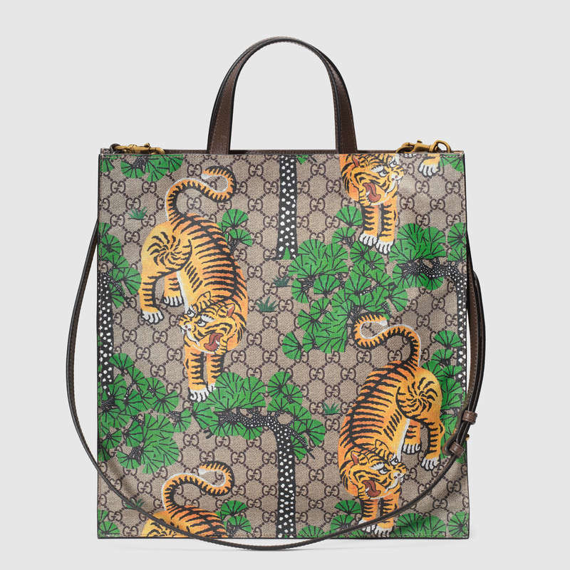 Gucci Bengal soft GG Supreme tote 450950 K5N1T 8651