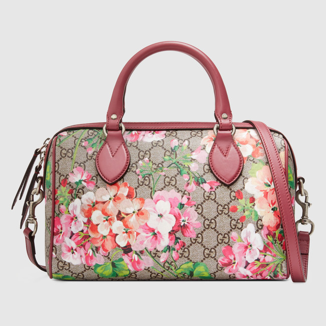 Gucci Blooms GG Supreme top handle bag 409529 KU2IN 8693