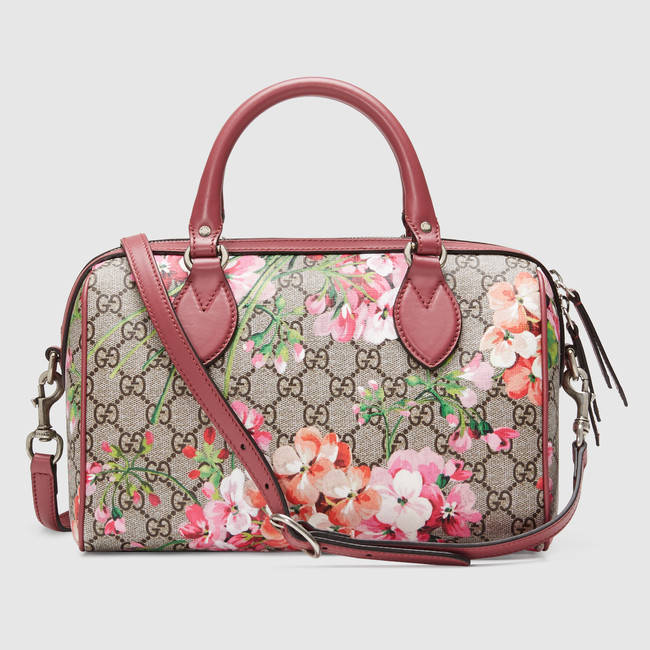 Gucci Blooms GG Supreme top handle bag 409529 KU2IN 8693