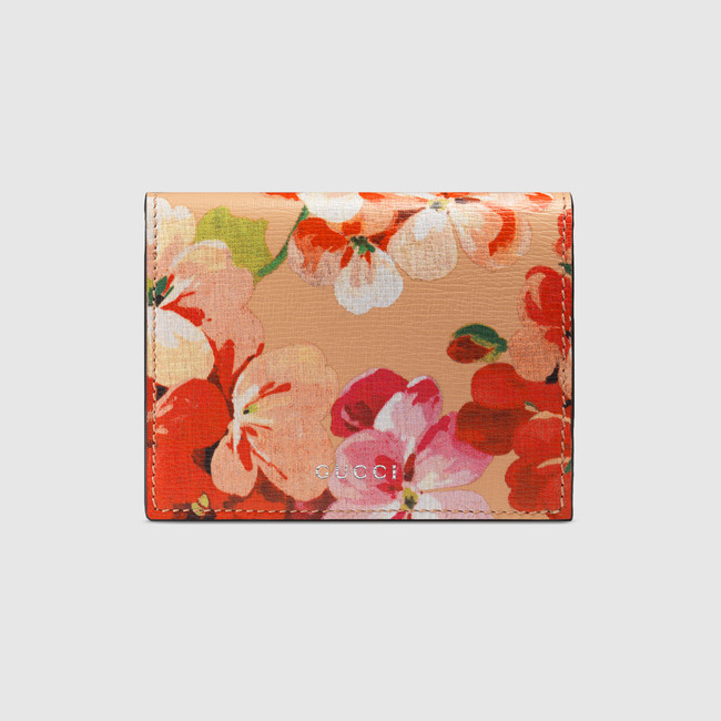 Gucci Blooms leather card case 410120 CWB1N 5770