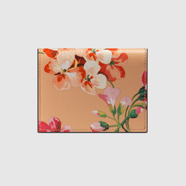 Gucci Blooms leather card case 410120 CWB1N 5770