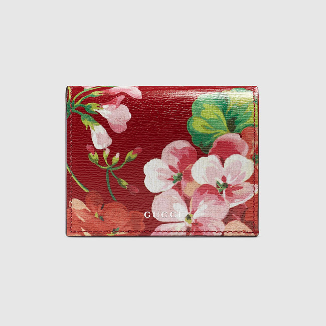 Gucci Blooms leather card case 410120 CWB1N 6469