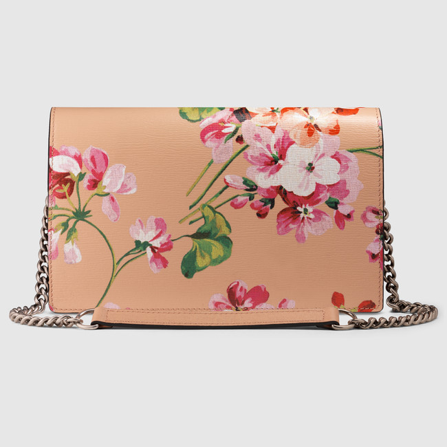 Gucci Blooms leather chain wallet 410114 CWB1N 5770